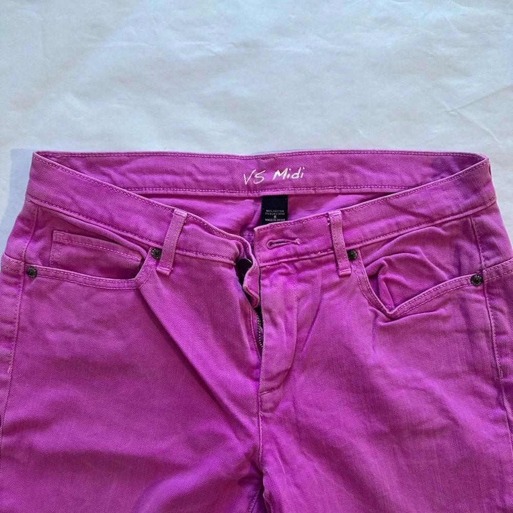 VS Midi Women's Purple Jeans